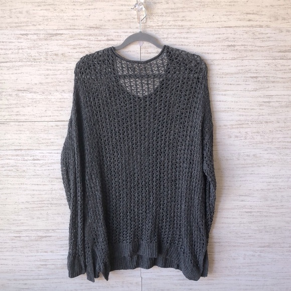 Hollister oversized Crochet/knitted Sweater | SIZE M/L - Picture 2 of 4
